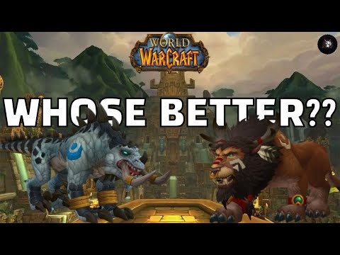 Zandalari Troll Druid vs Highmountain Tauren – Racials, Forms, and Final Verdict