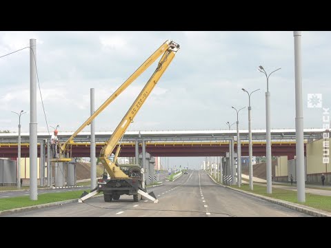 2 сентября будет открыто движение всех видов транспорта по пр. Строителей на участке от ул. П.Бровки до ул. В.Короткевича