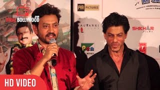 Question Answer Session With Shahrukh Khan, Irfan Khan & Anupam Kher video