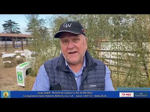14-07-22 - Jorge Sedelli - Remate de Cabaña La Paz de Werthein -  Vedia, Bs.As.