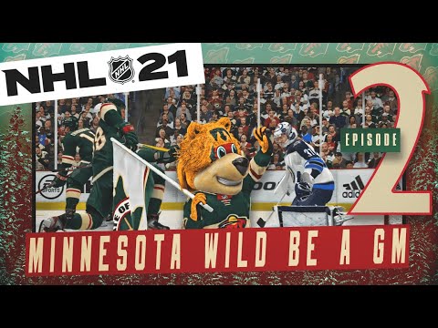 FIRST BIG TRADE - NHL 21 - Be A GM - Ep. 2 - Minnesota Wild