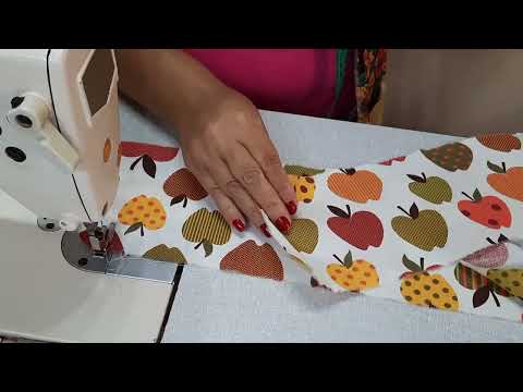 Toalha com canto mitrado ,muito Fácil de fazer Artes da Mary.