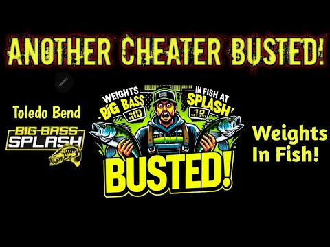 Bass Tournament Cheater Busted! | Big Bass Splash Toledo Bend | Weights In Fish!
