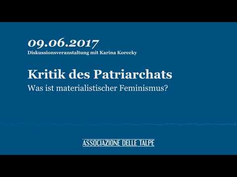 Karina Korecky: Kritik des Patriarchats — Was ist materialistischer Feminismus?