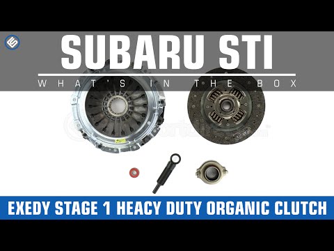 Exedy Subaru WRX Stage 1 Heavy Duty Organic Clutch - Whats in the Box?