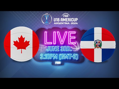 Canada v Dominican Republic | Full Basketball Game | FIBA U18 AmeriCup 2024
