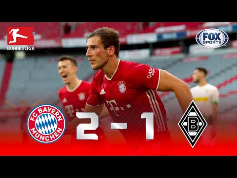 VITÓRIA NO FIM E MÃO NA TAÇA! Gols de Bayern de Munique 2 x 1 Monchengladbach pela Bundesliga