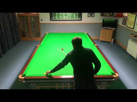 15 Losers into the Left Centre Pocket in English Billiards by Rob Hall