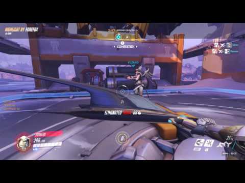 Overwatch - Genji Deflects Hanzo's Dragonstrike