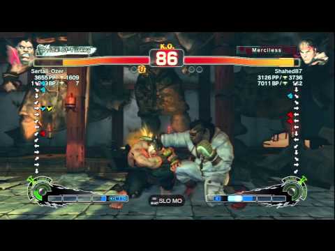 Sertali_Ozer (Balrog) Vs Shahed87 (Ryu) SSF4 AE Ranked Matches - PSN