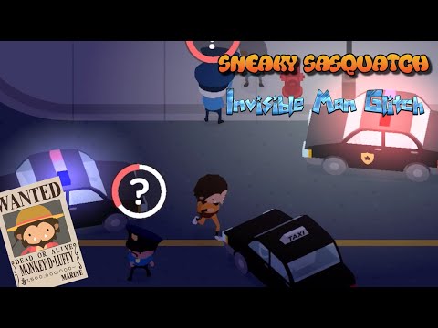 Sneaky Sasquatch Glitch - invisible Man Glitch [Dinsun Video]