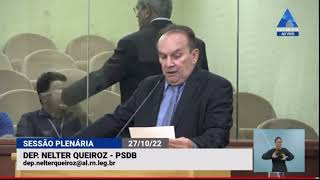 NELTER QUEIROZ PEDE REFLEXÃO SOBRE VOTAÇÃO NO SEGUNDO TURNO PARA PRESIDENTE DA REPÚBLICA