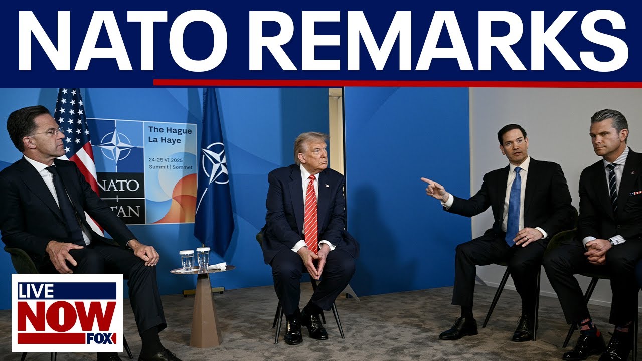Trump discredits US intelligence report during NATO questions on Iran