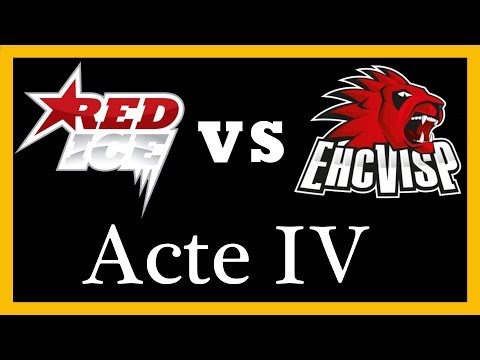 1/4 de finale, Acte IV - EHC Visp-HC Red Ice 3-0