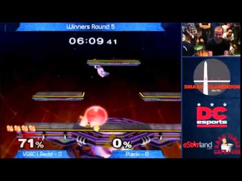 Smash @ Clarendon (8/29/2014) WR5 - VGBC | Redd vs. Plank