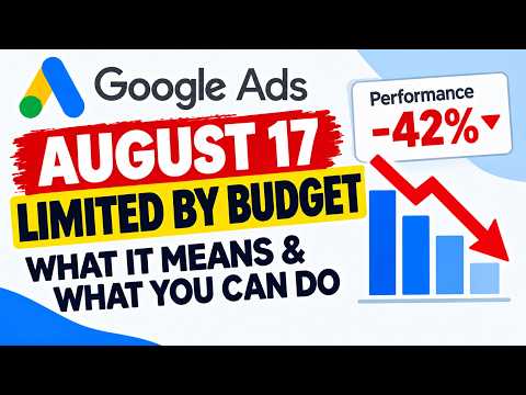 Why Your Google Ads Performance Tanked (The August 17 Update Explained)