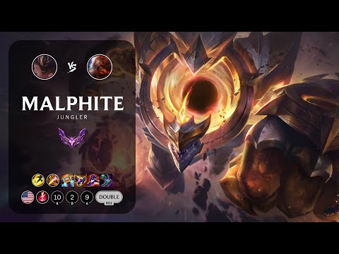 Malphite Jungle vs Gragas - NA Master Patch 13.11