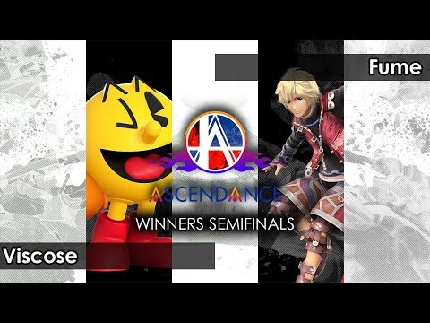 Smash 4: Viscose (Pacman) V Fume (Shulk/Lucina) - Ascendance 78 Tournament SSB4