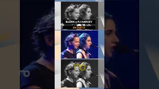 BJÖRK Y PJ HARVEY CANTANDO &quot;(I Can&#39;t Get No) Satisfaction&quot; de The Rolling Stones | #shorts