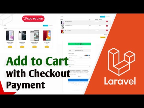 Laravel Add to Cart with Checkout Payment Gateway