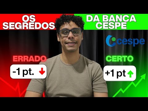 UNVEILING THE SECRETS OF THE CESPE/CEBRASPE EXAM: What is the best strategy to do well in the exams?