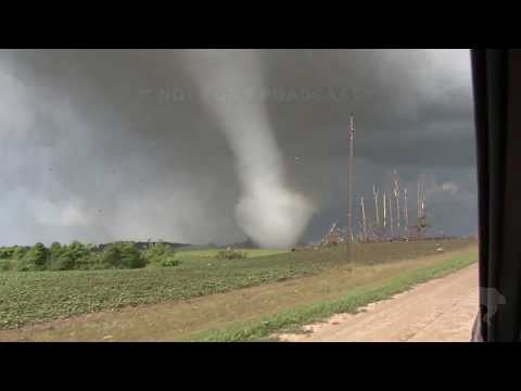 07-08-2020 Ashby, MN - Close Range Violent Tornado with Damage