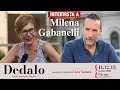 Luca Sommi intervista Milena Gabanelli nella rassegna Dedalo.