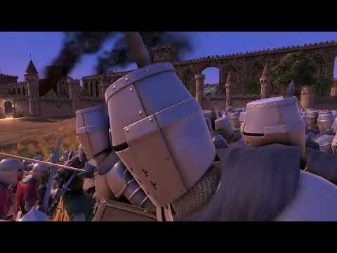 10.000 Heavy Knights vs 10.000 Footman - Ultimate Epic Battle Simulator