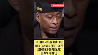 The interview that got Nick Cannon fired. Interview with Professor Griff.#nickcannon #kyrie #shorts