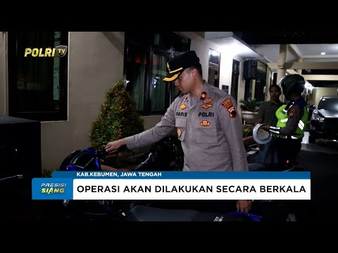 POLRES KEBUMEN GELAR OPERASI PEMBERANTASAN PREMANISME