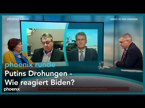 phoenix runde: Putins Drohungen – Wie reagiert Biden?