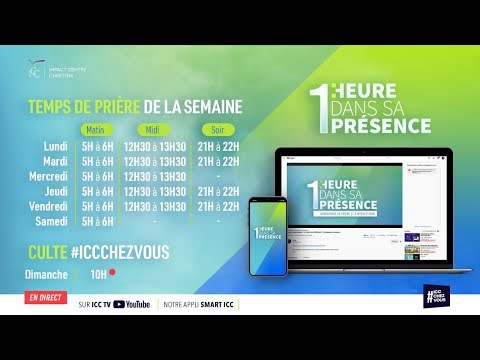 Lundi 06 Avril (Matin) - 1H DANS SA PRÉSENCE | Ps Modestine Castanou