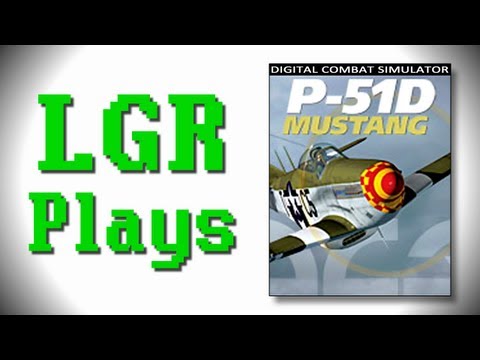LGR Plays - DCS World (Trying to fly a P-51D Mustang)