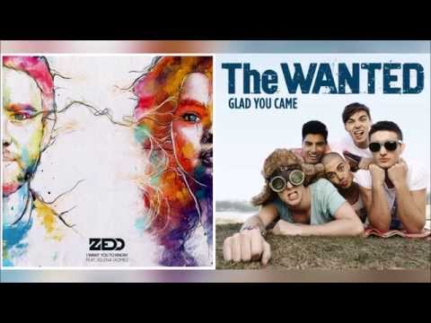 Zedd ft Selena Gomez vs The Wanted - Glad You Know (Mixed Mashup)