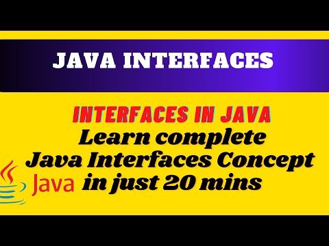 Interfaces In Java Tutorial Learn Complete Interface Concept In Just 20 Mins Interfacesinjava