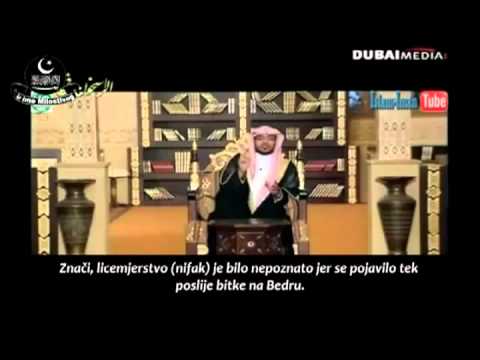 Sheikh Saleh Awad Al-Mughamisi - Kada se pojavilo licemjerstvo u Medini