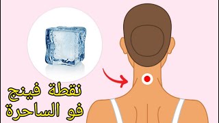 ضع قطعة ثلج على هذه المنطقة وشاهد ماذا سيحدث لجسمك !! معجزات الطب الصيني