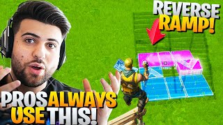 The REVERSE RAMP Trick Pros Use To Win More Fights! (Fortnite Battle Royale)