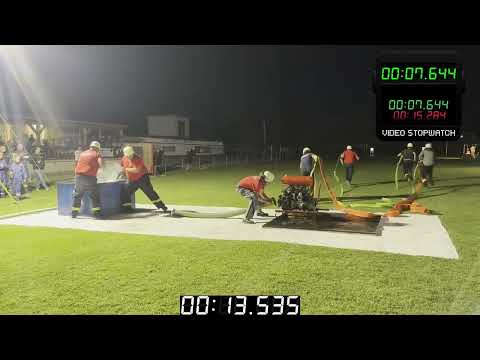 Feuerwehr Elend 2. Platz beim Löschangriff nass in Gröningen am 15.09.2023