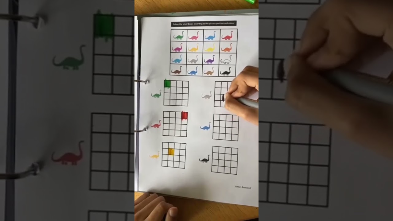 Brain boosting activities | Logical Coloring worksheets