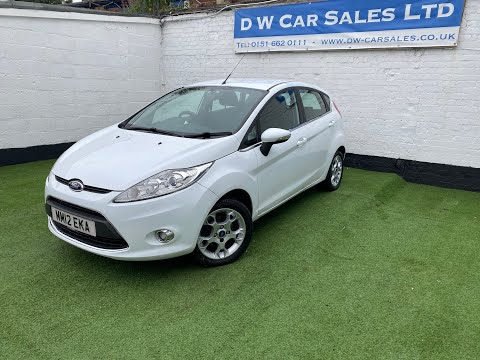 2012 Ford Fiesta 1.25 Zetec At D W Car Sales Ltd