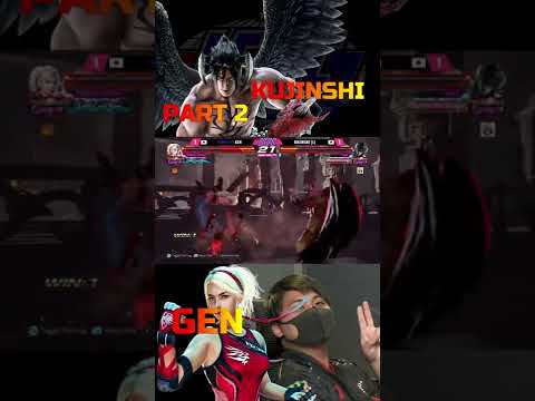ICFC TEKKEN7 GEN(lidia) vs KUJINSHI(devil jin) SHV part 2😃😃🤗 !!!!