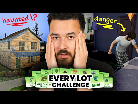 I tried to play The Sims with every lot challenge again... (Part 1)
