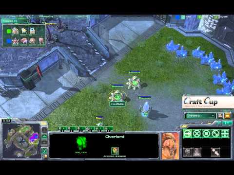 ret (Z) VS mouzMaNa (P) [CraftCup] G1 Starcraft 2