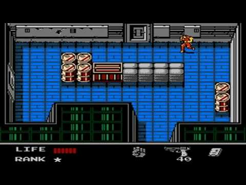 Metal Gear : Snake's Revenge NES