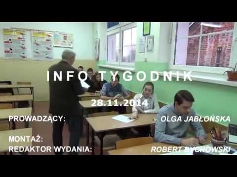 DRUGA TURA WYBORÓW JUŻ W NIEDZIELĘ. INFO TYGODNIK. MALBORK - SZTUM - NOWY DWÓR GDAŃSKI – 28.11.2014