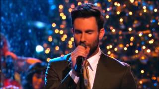 Adam Levine singing Have yourself a merry little Christmas!