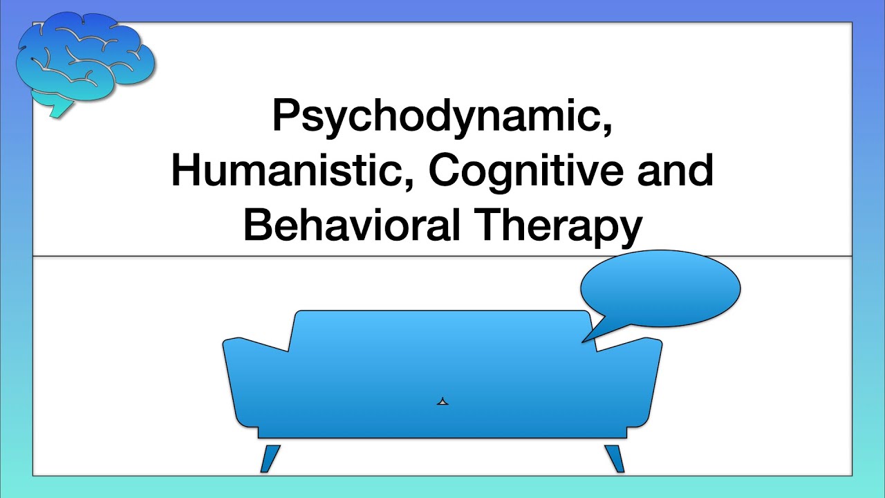 Psychodynamic, Humanistic, Cognitive and Behavioral Therapy (Approaches to Therapy)