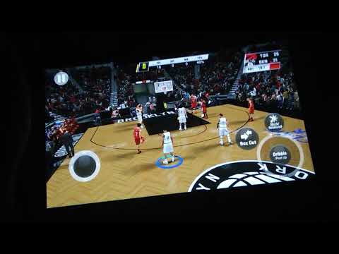 NBA 2K20 mobile my career Episode 34# going against the Toronto Raptors