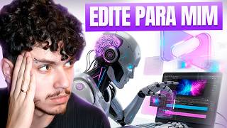 TESTEI UMA I.A PARA EDITAR VÍDEOS DO ZERO, FUNCIONA MESMO?